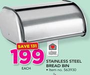 Always Home Stainless Steel Bread Bin