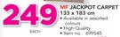MF Jackpot Carpet 133x183Cm-Each