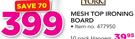 Home Of York Mesh Top Ironing Board