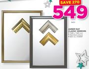 Amber Bay Classic Mirrors-Each