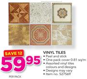 Vinyl Tiles-Per Pack