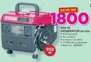 Ryobi 950W Generator RG-950