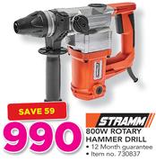 Stramm 800W Rotary Hammer Drill