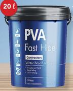 Homestead 20Ltr Fast Hide White Paint