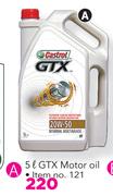 Castrol 5Ltr GTX Motor Oil