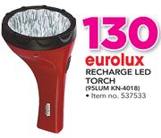 Eurolux Recharge LED Torch 95LUM KN-4018