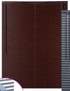 Decorland Ready-Made 25mm PVC Venetian Blinds Espresso 1600x1600mm