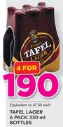 Tafel Lager Bottles-4x6x330ml