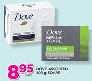 Dove Assorted Soaps-100g Each
