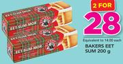 Bakers Eet-Sum-Mor-2x200g