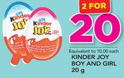 Kinder Joy Boy And Girl-2x20g