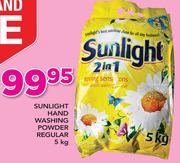 Sunlight Hand Washing Powder Regular-5Kg