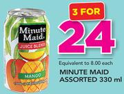 Minute Maid Assorted-3x330ml
