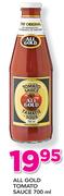 All Gold Tomato Sauce-700ml