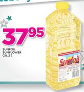 Sunfoil Sunflower Oil-2Ltr