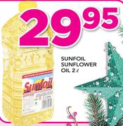 Sunfoil Sunflower Oil-2Ltr