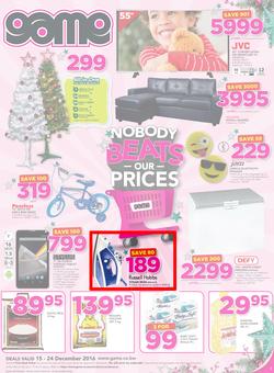 Game Botswana : Gabarone (15 Dec - 24 Dec 2016), page 1