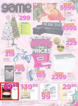 Game Botswana : Gabarone (15 Dec - 24 Dec 2016), page 1