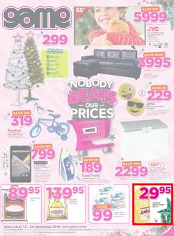 Game Botswana : Gabarone (15 Dec - 24 Dec 2016), page 1
