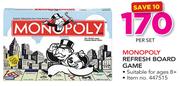 Monopoly Refresh Board Game-Per Set
