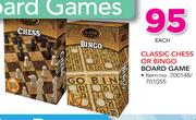 Classic Chess Or Bingo-Each