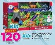 Kid Connection Dino Volcano Playset-Per Set