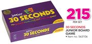 30 Seconds Junior Board Game-Per Set