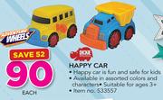 Adventure Wheels Dickie Happy Car-Each