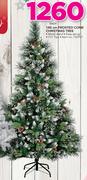 Santa's Trading 180Cm Frosted Cone Christmas Tree