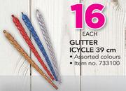 Glitter Icycle 39Cm-Each