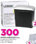 Logik Paper Shredder S056