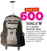 Tosca 17" Laptop Trolley Bag