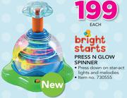 Bright Starts Press N Glow Spinner