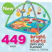 Bright Starts Zippy Zoo Playmat