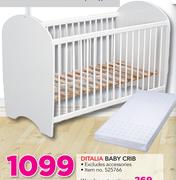 Ditalia Baby Crib