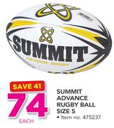 Summit Advance Rugby Ball Size 5