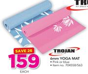 Trojan 6mm Yoga Mat-Each
