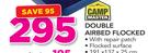 Camp Master Double Airbed Flocked