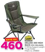 Camp Master Deluxe 300 High Back F03-100A-860G
