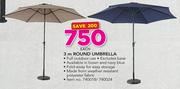 3m Round Umbrella-Each