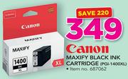 Canon Maxify Black Ink Cartridge PGI-1400XL
