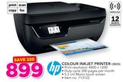 HP Colour Inkjet Printer 3835