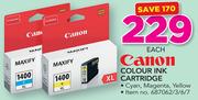 Canon Colour Ink Cartridge-Each