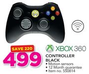 Xbox 360 Controller Black