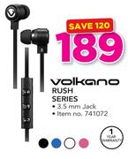 Volkano Rush Series