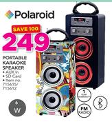 Polaroid Portable Karaoke Speaker