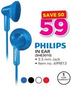 Philips In Ear SHE3010