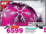 Hisense 49" UHD Smart LED TV 49K300UW