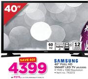 Samsung 40" FHD Smart LED TV 40J5200