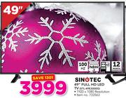 Sinotec 49" FHD LED TV STL-49E3000G
